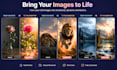create cinematic foto animation