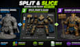 paint, slice and split 3d model for 3d printing, 3mf multicolor bambu lab ready