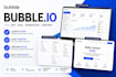 develop bubble io saas mvp web app mobile app fintech banking and wallet app