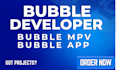 bubble developer, bubble mvp,bubble app, bubble io website, bubble saas