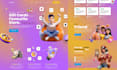 responsive figma website design, ui ux design , dashboard ui ux design