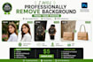 professionally remove background from your photos