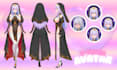 design anime vtuber avatar live2d rigging 2d vtuber model vtuber ref sheet art