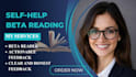beta read your self help book and provide detailed feedback