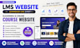 create lms website, learndash lms elearning website online course website
