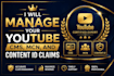 manage your youtube cms, mcn, and content id claims