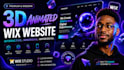 build 3d animated wix website parallax 3d animated wix studio website threejs