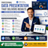 do data presentation, dashboard design, and data presentation reports