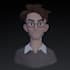 sculpt a stylized 3d character bust in blender