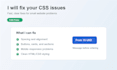 fix CSS layout and responsive website issues