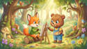 design cute cartoon characters