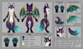 create anthro oc character furry reference sheet furry ref sheet nsfw ref sheet