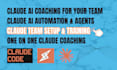 claude team setup and training claude code ai trainer learn claude one on one