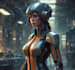 sci fi character illustration or sci fi character