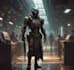 sci fi character illustration or sci fi character