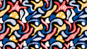 create seamless pattern design and textile print design