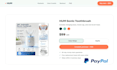 create single product page with paypal payment