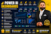 build interactive power bi sales dashboards and reports