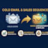 write high converting cold email copy and b2b sales  sequences that get replies