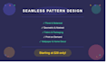 create seamless patterns and surface designs for your brand