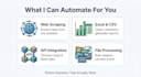 develop automation scripts and custom python applications