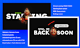 design a complete stream branding kit for podcasters and content creators