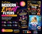 create professional flyer poster  brochure designs insta posts