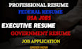 craft a federal resume