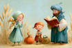 design children book illustrations and kids