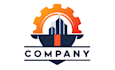 create a professional logo for factories and industries