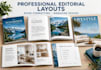 design catalogs, brochures, books and magazines in indesign