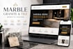 design marble supplier website  granite and tile company website