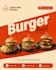 design an eye catching food poster