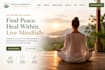 design redesign wix meditation website mindfulness retreat healing website
