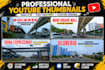 design professional youtube thumbnails that boost CTR