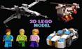 design custom bricklink studio lego model minifigure car house with instruction