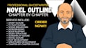 create a professional chapter by chapter novel outline