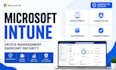 set up microsoft intune device management and endpoint security