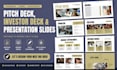 design professional pitch deck, investor deck and presentation slides