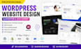 design and develop a wordpress website using elementor or divi wordpress website