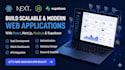 develop a custom web application using react nextjs nodejs and supabase