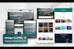 convert figma to responsive html tailwind css website