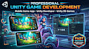 develop unity mobile game app with professional unity 3d game development