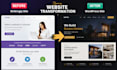 migrate strikingly website to wordpress with SEO setup