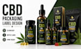 design premium cbd packaging, bottle, pouch packaging and product labels