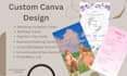 create custom canva cards banners flyers menus
