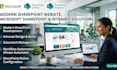 build and custumize a modern sharepoint intranet website using microsoft  365