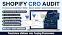increase shopify conversion rate with cro audit and store optimization