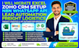 migrate excel zoho crm setup n8n whatsapp API lead automation freight logistics