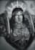 draw a custom grimdark character portrait inspired by 40k